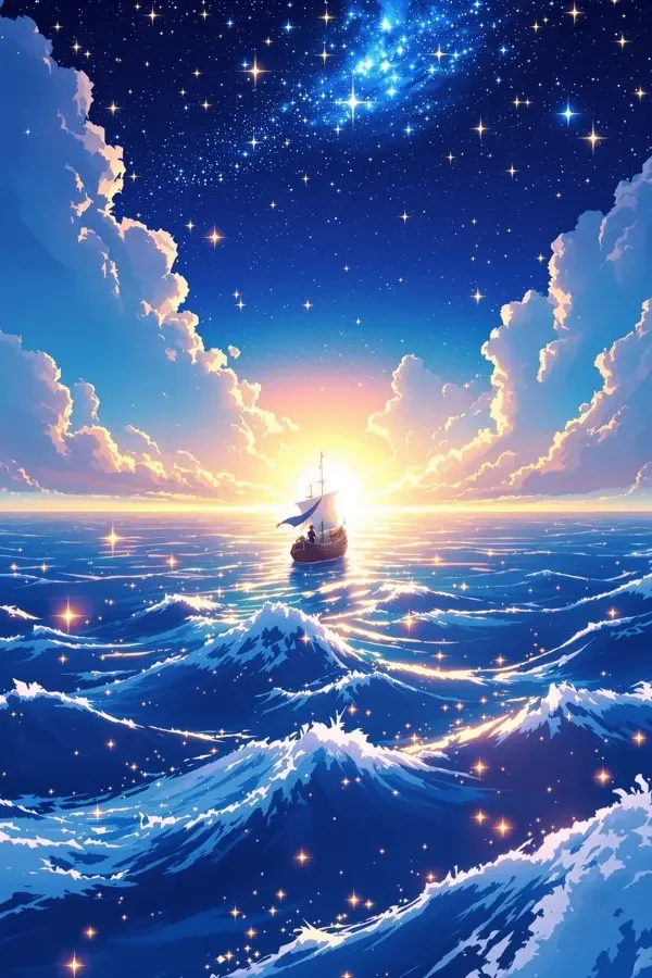 星辰大海 动漫海报